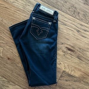 Rock Revival Straight Leg Size 27 Like New